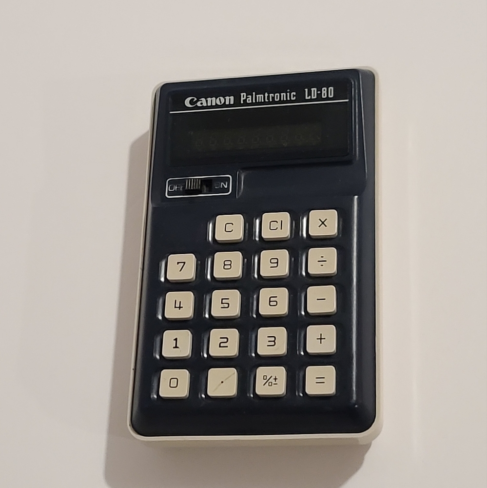 Vintage Canon palmatronic LD-80 calculator - Picture 2 of 7